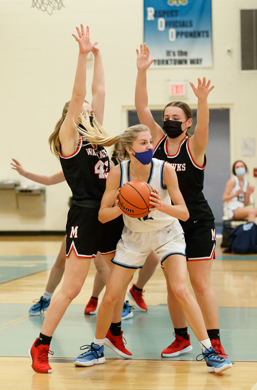 Madison vs. Yorktown girls hoops 9